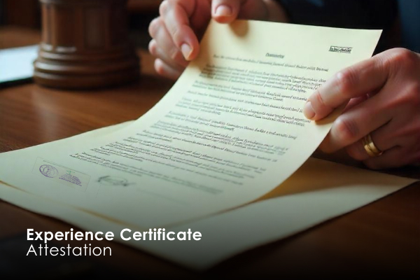 Experience Certificate Attestation