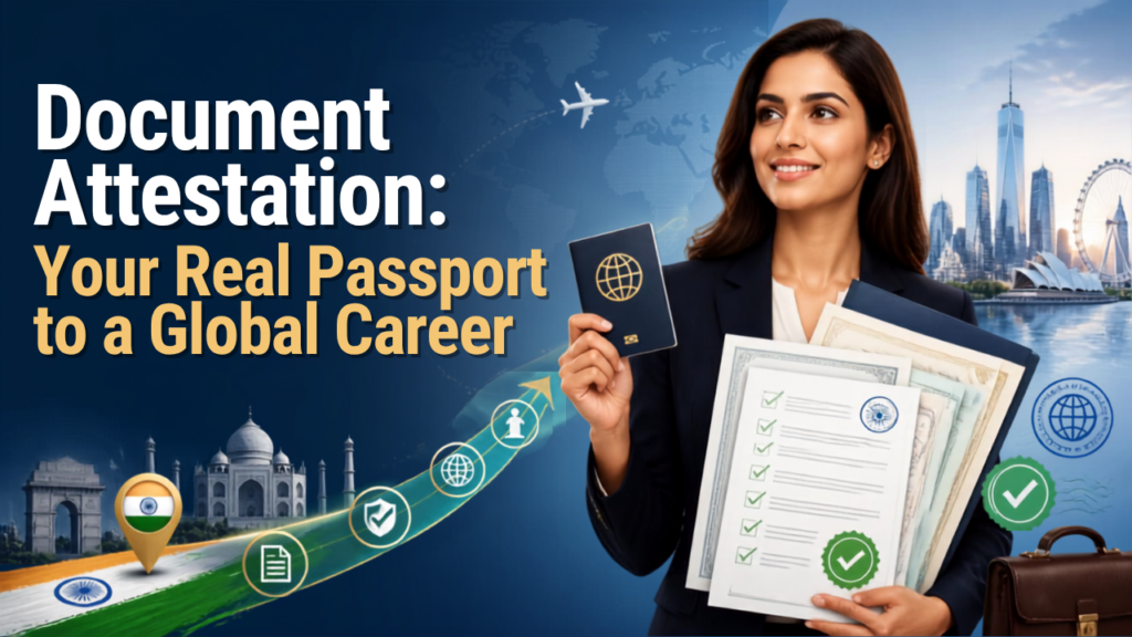 Document attestation for overseas employment and global career opportunities