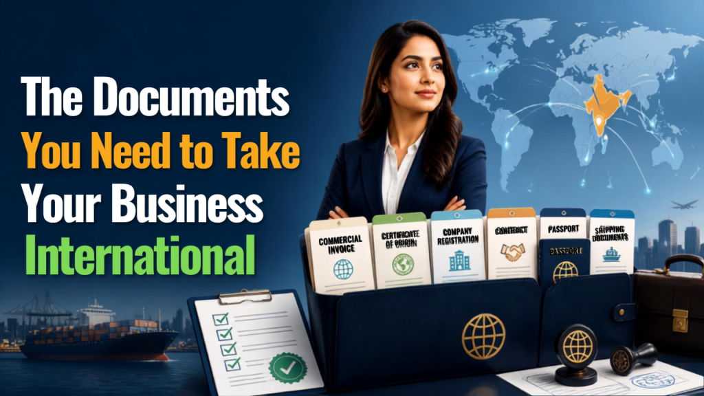Documents required for international business attestation