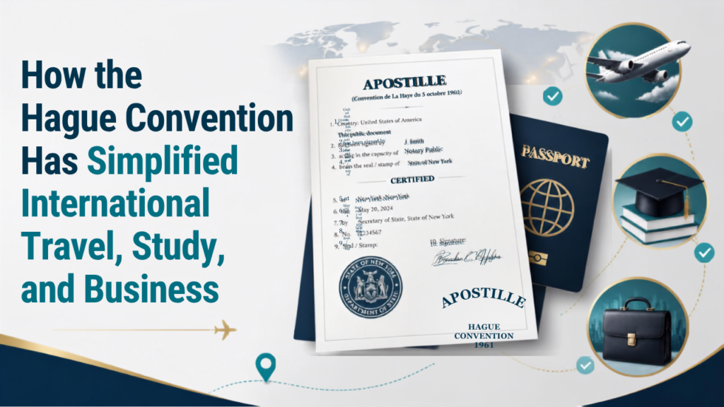 How the Hague Convention has simplified International Travel Study and Business