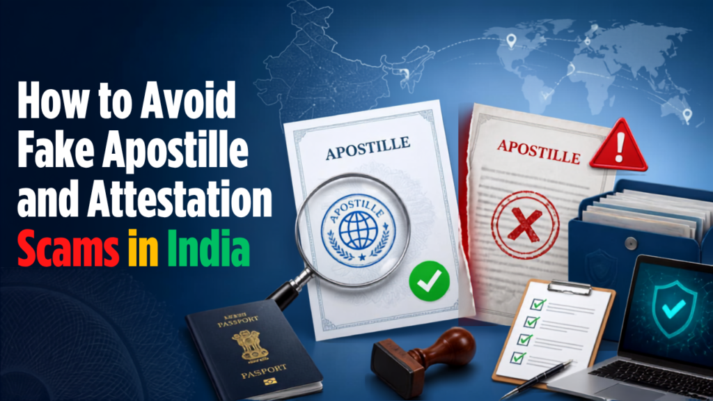 How to identify fake apostille and attestation documents in India