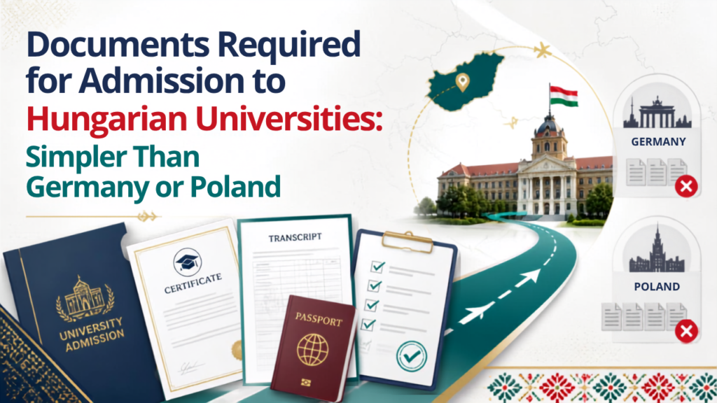 Documents required for admission to Hungarian universities