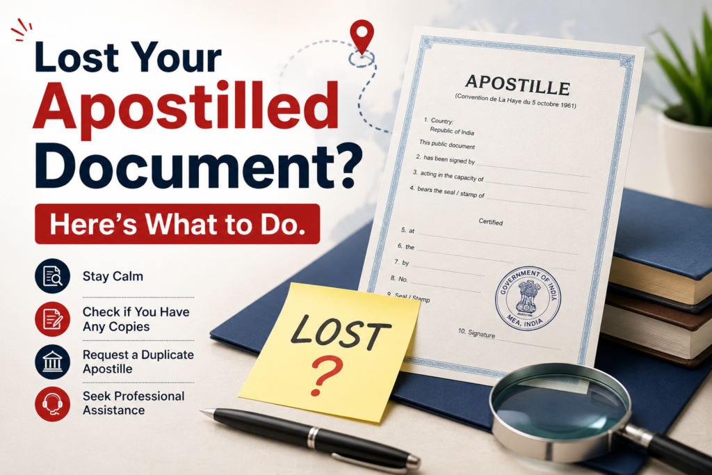 Lost apostilled document replacement guide