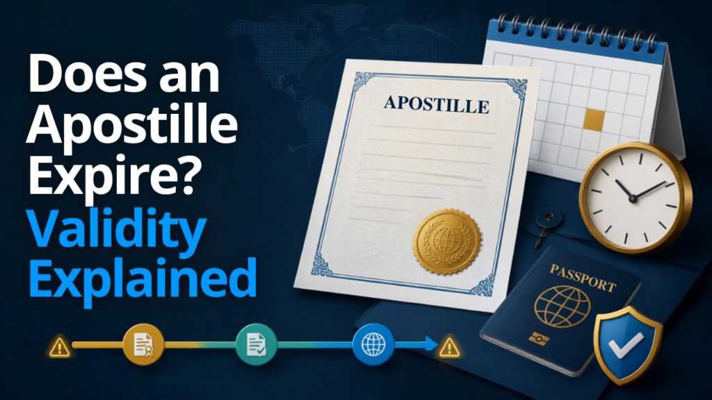 Apostille certificate validity and expiration explained
