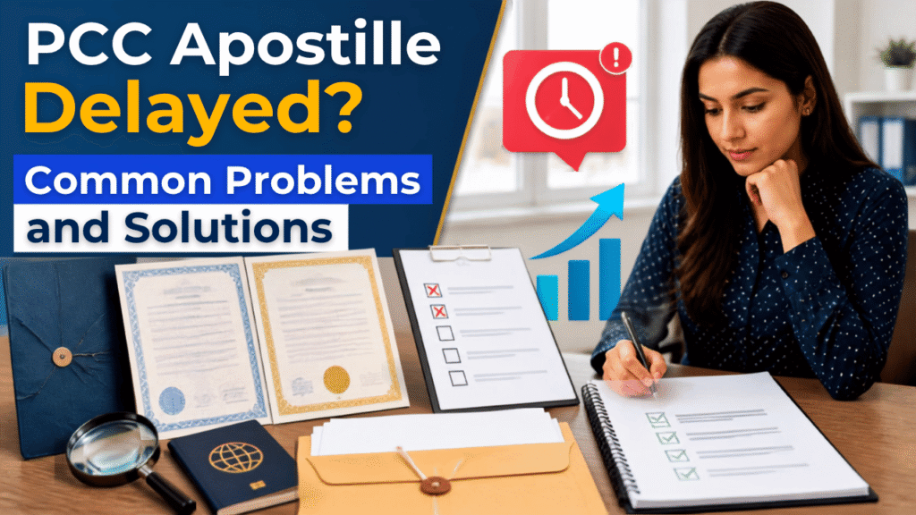 PCC apostille delay and document verification problems