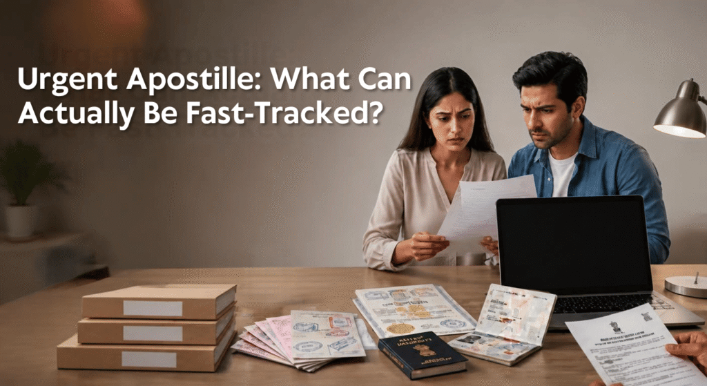 Urgent apostille document processing for faster international document use