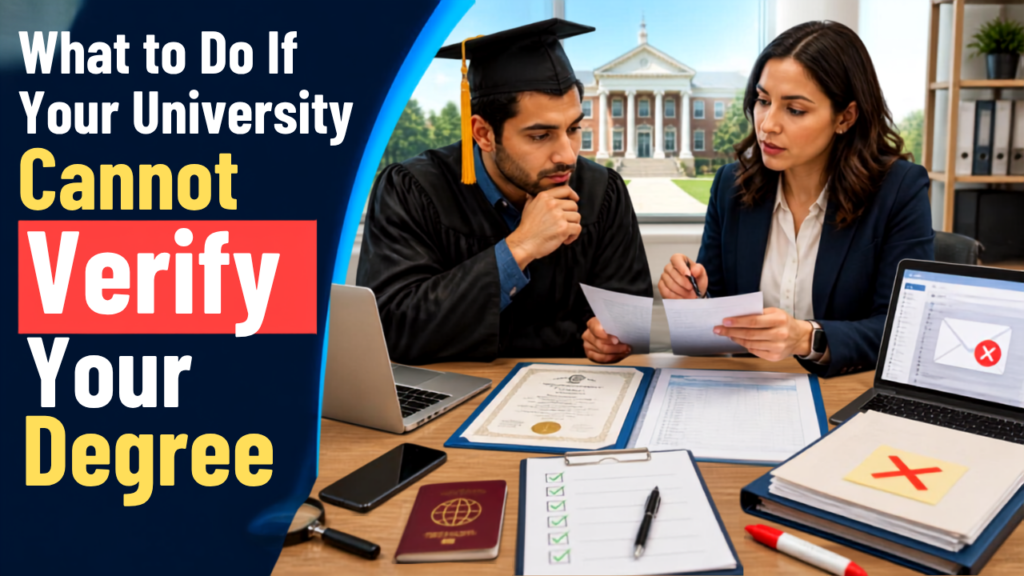 Degree Apostille rejected due to university verification